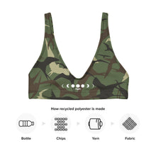 Load image into Gallery viewer, 'IWA + Moon Bikini Top ('IWA Camo)