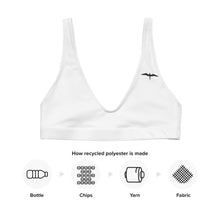 Load image into Gallery viewer, 'IWA Bird Bikini top (White)