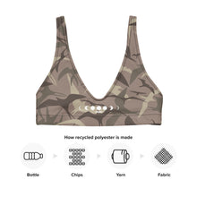 Load image into Gallery viewer, 'IWA + Moon Bikini Top ('IWA Sand Camo)