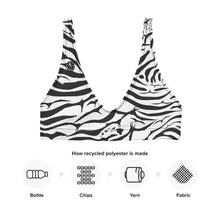 Load image into Gallery viewer, 'IWA Zebra Bikini Top