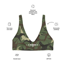 Load image into Gallery viewer, 'IWA + Moon Bikini Top ('IWA Camo)