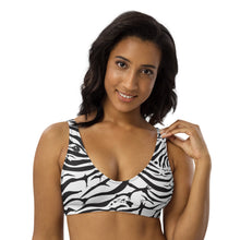 Load image into Gallery viewer, 'IWA Zebra Bikini Top