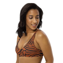 Load image into Gallery viewer, 'IWA Zebra Bikini Top (Tiger)