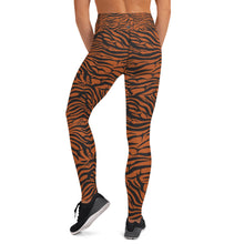 Load image into Gallery viewer, 'IWA Zebra Wāhine Leggings (Tiger)