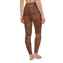 Load image into Gallery viewer, 'IWA Zebra Wāhine Leggings (Tiger)