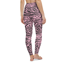 Load image into Gallery viewer, 'IWA Zebra Wāhine Leggings (Rosé)