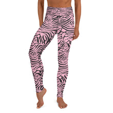 Load image into Gallery viewer, 'IWA Zebra Wāhine Leggings (Rosé)