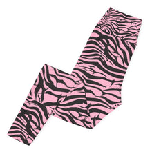 Load image into Gallery viewer, 'IWA Zebra Wāhine Leggings (Rosé)