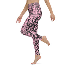 Load image into Gallery viewer, 'IWA Zebra Wāhine Leggings (Rosé)