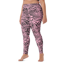 Load image into Gallery viewer, 'IWA Zebra Wāhine Leggings (Rosé)