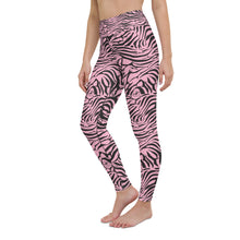 Load image into Gallery viewer, 'IWA Zebra Wāhine Leggings (Rosé)