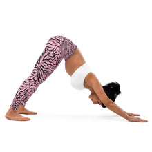 Load image into Gallery viewer, 'IWA Zebra Wāhine Leggings (Rosé)