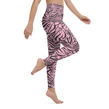 Load image into Gallery viewer, 'IWA Zebra Wāhine Leggings (Rosé)