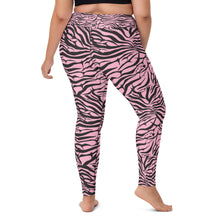 Load image into Gallery viewer, 'IWA Zebra Wāhine Leggings (Rosé)