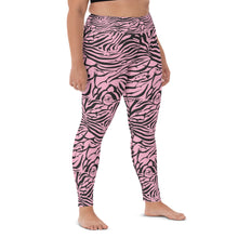 Load image into Gallery viewer, 'IWA Zebra Wāhine Leggings (Rosé)