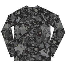 Load image into Gallery viewer, 'IWA Camo Isles Youth Rash Guard (Storm)
