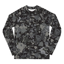 Load image into Gallery viewer, 'IWA Camo Isles Youth Rash Guard (Storm)