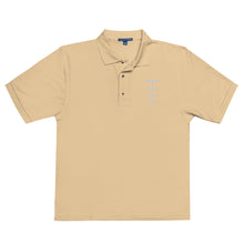 Load image into Gallery viewer, 'IWA Hā Polo Tee (White Embroidery)