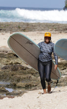 Load image into Gallery viewer, 'IWA Ho'āuna Kāne Rash Guard (ASH)