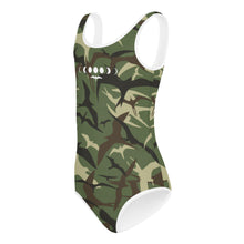 Load image into Gallery viewer, 'IWA + Moon Keiki BodySuit (Camo Green)