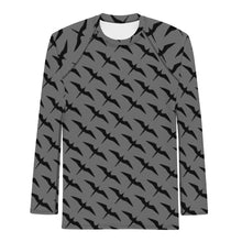 Load image into Gallery viewer, 'IWA Ho'āuna Kāne Rash Guard (ASH)