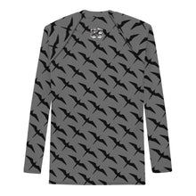 Load image into Gallery viewer, 'IWA Ho'āuna Kāne Rash Guard (ASH)