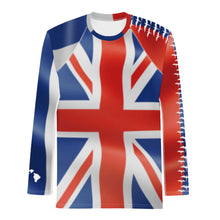 Load image into Gallery viewer, Hawaiian Flag Kāne Rash Guard