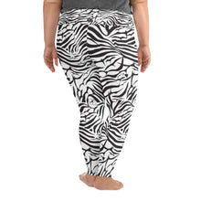 Load image into Gallery viewer, 'IWA Zebra Curvy Sista Leggings
