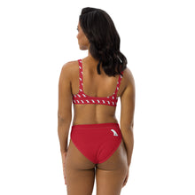 Load image into Gallery viewer, Eco-Minded Red Lucy Bikini