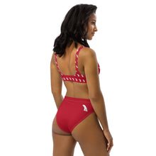 Load image into Gallery viewer, Eco-Minded Red Lucy Bikini