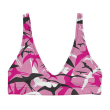 Load image into Gallery viewer, 'IWA Camo Bikini Top (Pink)