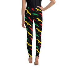 Load image into Gallery viewer, 'IWA Ho'āuna Youth Leggings (Rasta)