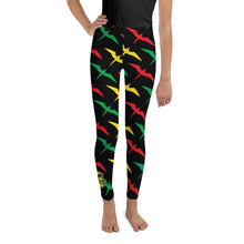 Load image into Gallery viewer, 'IWA Ho'āuna Youth Leggings (Rasta)