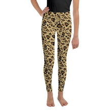 Load image into Gallery viewer, Island Leopard Youth Leggings