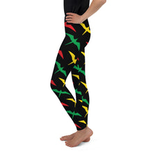 Load image into Gallery viewer, 'IWA Ho'āuna Youth Leggings (Rasta)