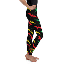 Load image into Gallery viewer, 'IWA Ho'āuna Youth Leggings (Rasta)