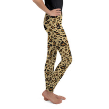 Load image into Gallery viewer, Island Leopard Youth Leggings