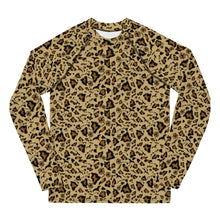 Load image into Gallery viewer, Island Leopard Youth Rash Guard