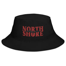 Load image into Gallery viewer, 'IWA North Shore Bucket Hat (Red Embroidery+Black)