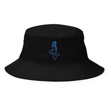 Load image into Gallery viewer, Tropical GypSea Bucket Hat (Blue Embroidery)