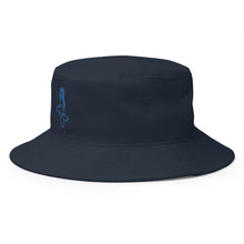 Load image into Gallery viewer, Tropical GypSea Bucket Hat (Blue Embroidery)