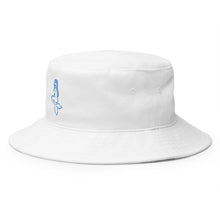 Load image into Gallery viewer, Tropical GypSea Bucket Hat (Blue Embroidery)