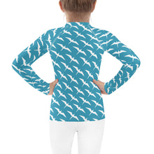 Load image into Gallery viewer, 'IWA Ho'āuna Keiki Rash Guard (Bayy-Blue)