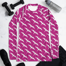 Load image into Gallery viewer, 'IWA Ho'āuna Wāhine Rash Guard (DRAGONFRUIT)