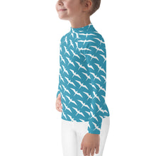 Load image into Gallery viewer, 'IWA Ho'āuna Keiki Rash Guard (Bayy-Blue)