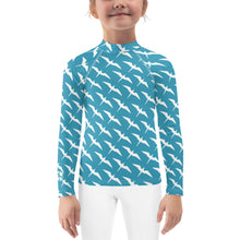 Load image into Gallery viewer, 'IWA Ho'āuna Keiki Rash Guard (Bayy-Blue)