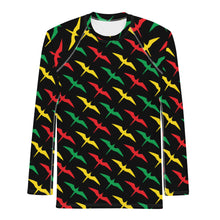 Load image into Gallery viewer, 'IWA Ho'āuna Kāne Rash Guard (Rasta)