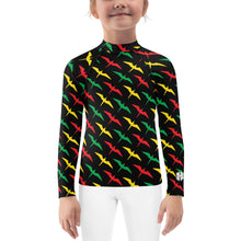 Load image into Gallery viewer, 'IWA Ho'āuna Keiki Rash Guard (Rasta)