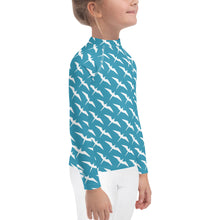 Load image into Gallery viewer, 'IWA Ho'āuna Keiki Rash Guard (Bayy-Blue)