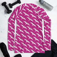 Load image into Gallery viewer, 'IWA Ho'āuna Wāhine Rash Guard (DRAGONFRUIT)